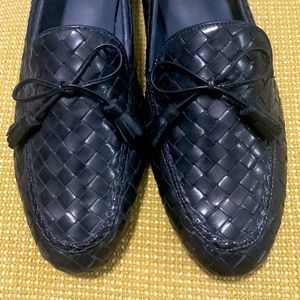 Beautiful navy blue Sesto Meucci Italian leather shoes. Sz 13 but fits like a 12